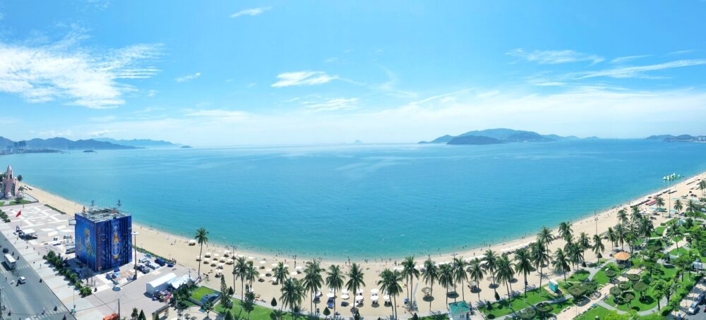 Is Nha Trang Worth Visiting? | The Common Traveler | image: Nha Trang Beach aerial view