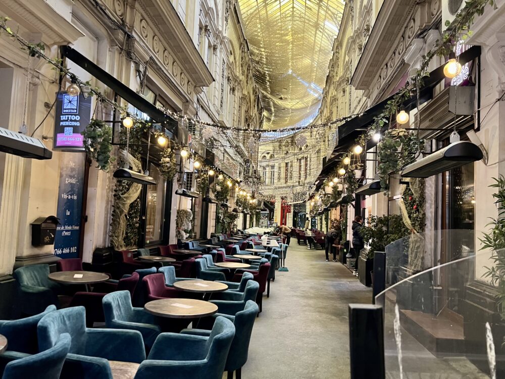 Things to Do in Bucharest | The Common Traveler | image: covered passage