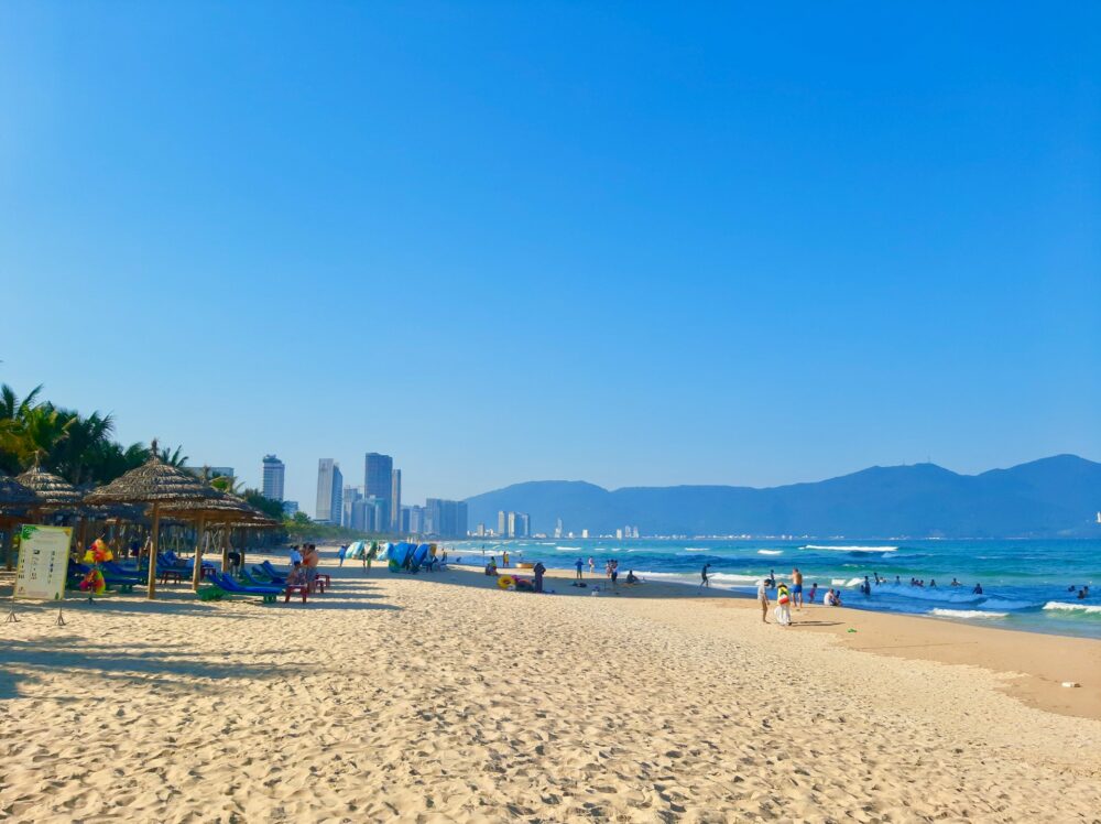 Things to Do in Da Nang Vietnam | The Common Traveler | image: My Khe beach