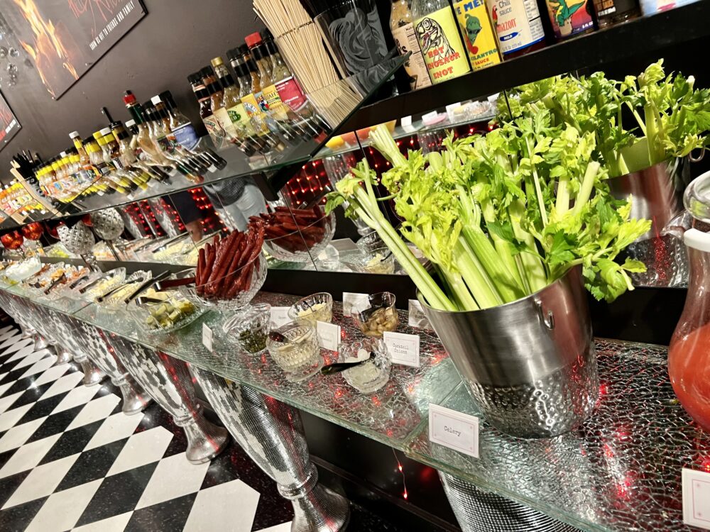 Best Things to Do in Downtown Minneapolis | The Common Traveler | image: Hell's Kitchen Bloody Mary Bar