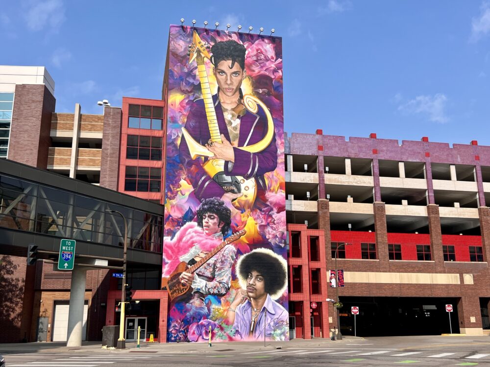 Best Things to Do in Downtown Minneapolis | The Common Traveler | image: Prince mural
