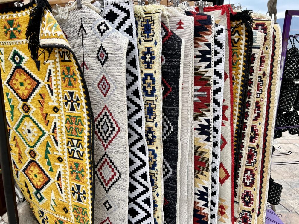 North Macedonia Souvenirs | The Common Traveler | image: rugs