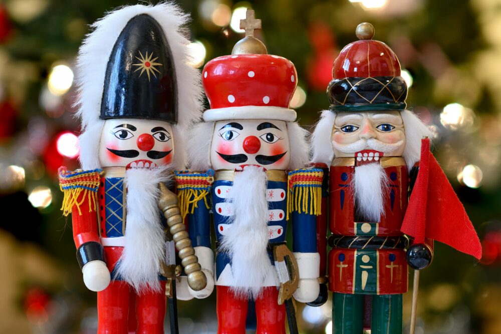 three nutcrackers