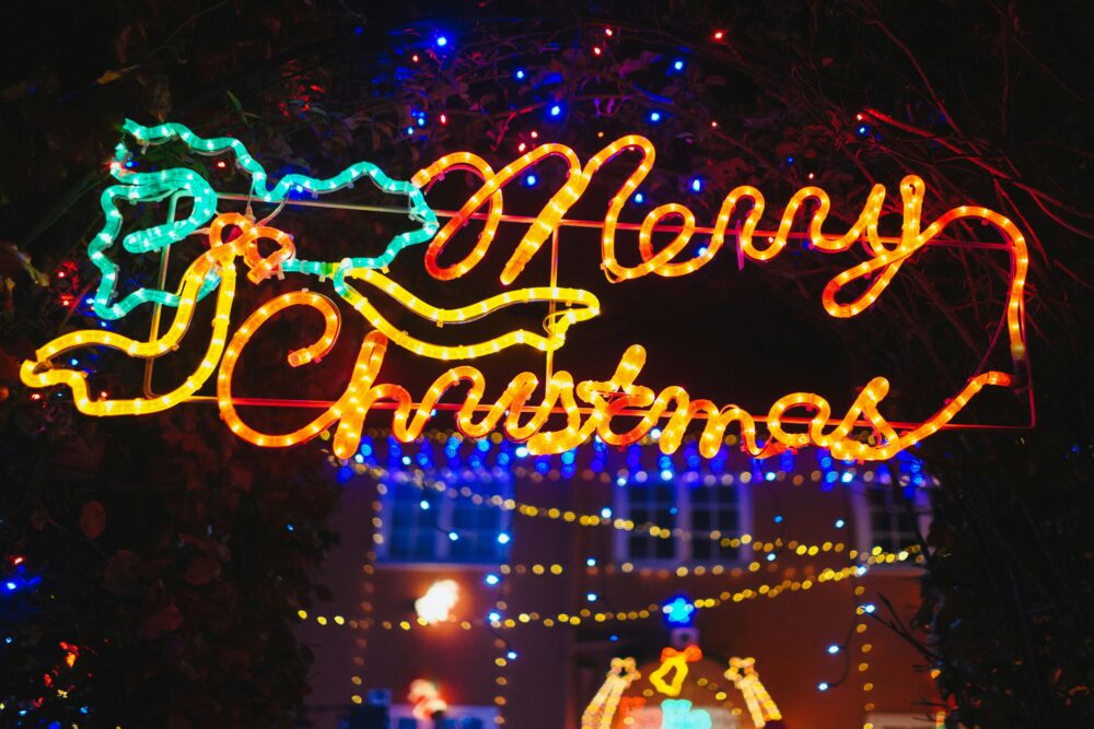 Merry Christmas lights