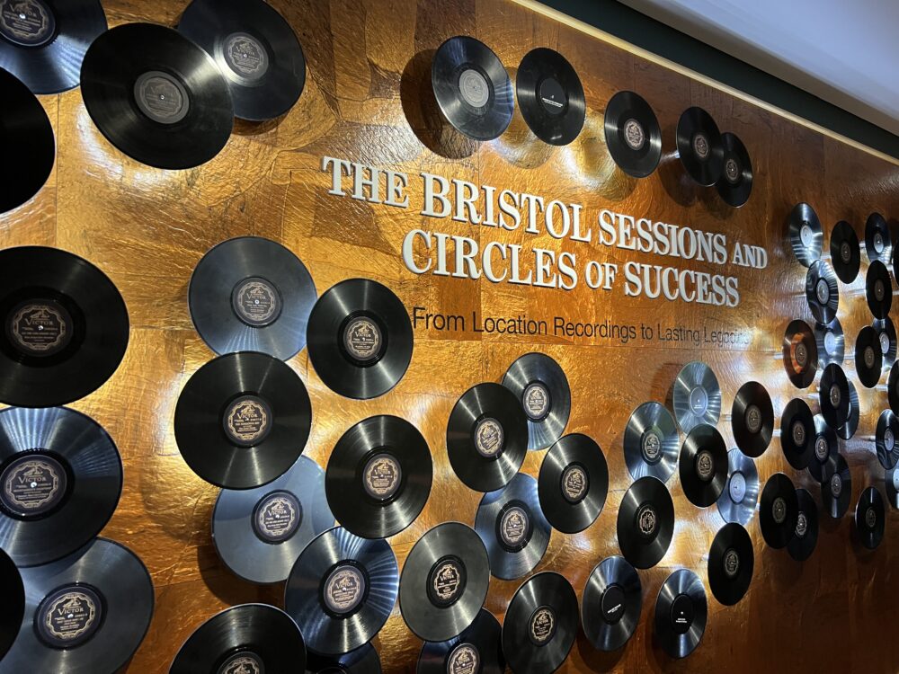 Best Things to Do in Bristol TN/VA | The Common Traveler | image: records from The Bristol Sessions