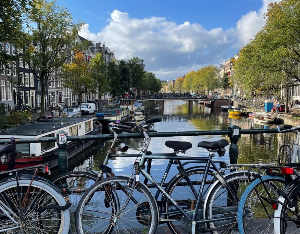 7 Best Day Trips From Amsterdam | The Common Traveler | image: bikes at Amsterdam canal