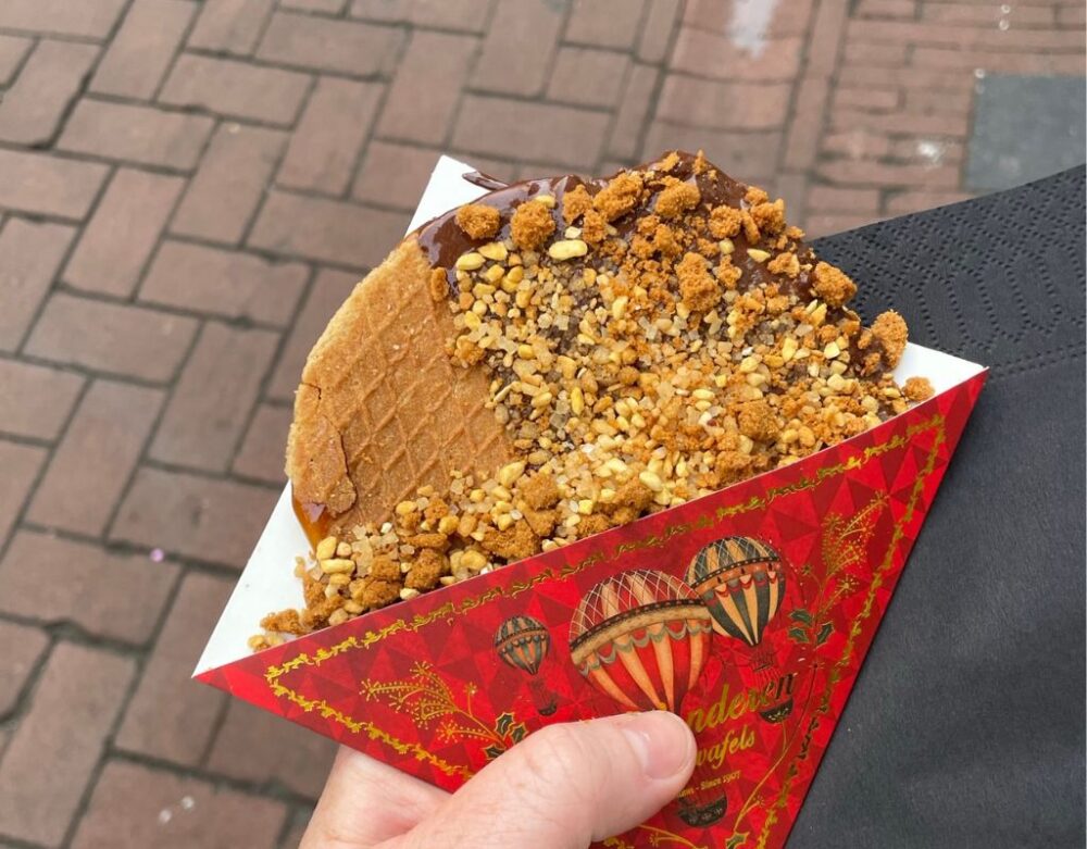 7 Best Day Trips From Amsterdam | The Common Traveler | image: Stroopwaffle from Grote Markt