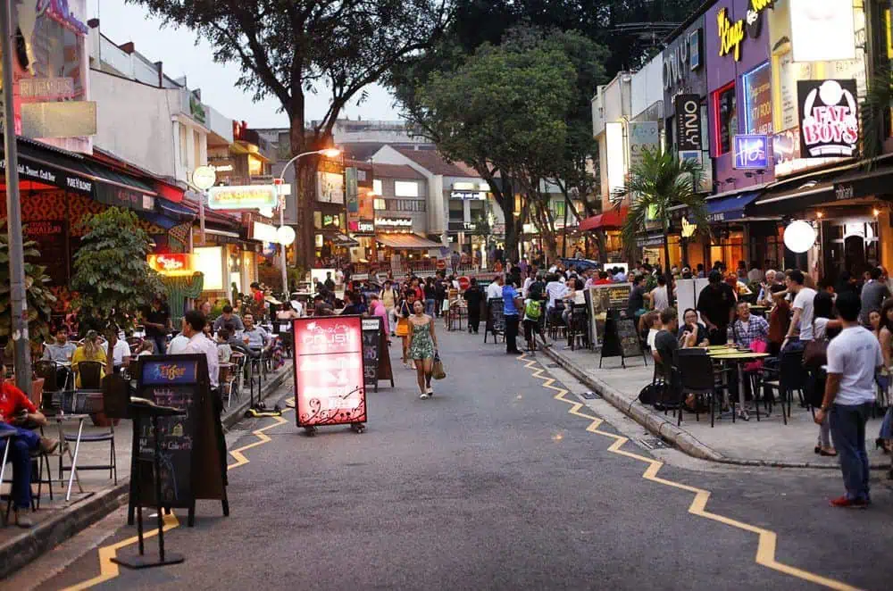 Secret Spots in Singapore | The Common Traveler | image: Holland Village street