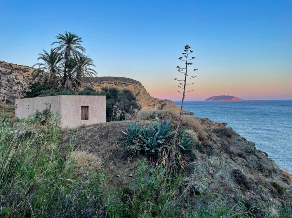 Island Hopping Beyond Santorini | The Common Traveler | image: sunset on Anafi