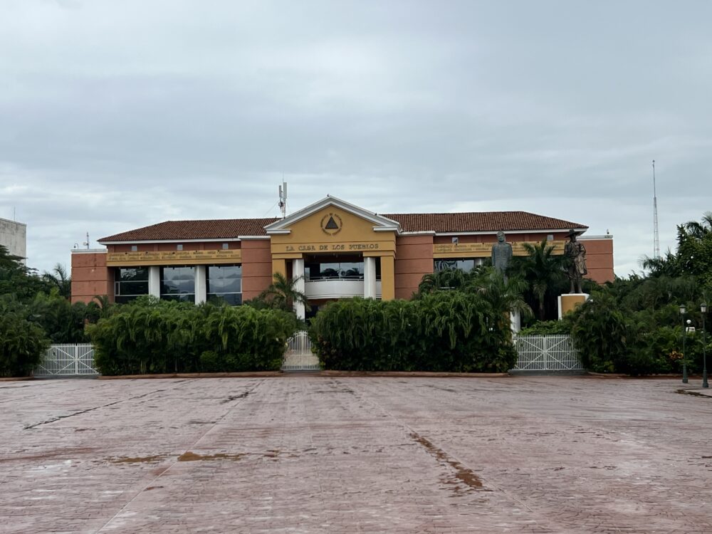 Managua, Nicaragua | The Common Traveler | image: yellow National Building