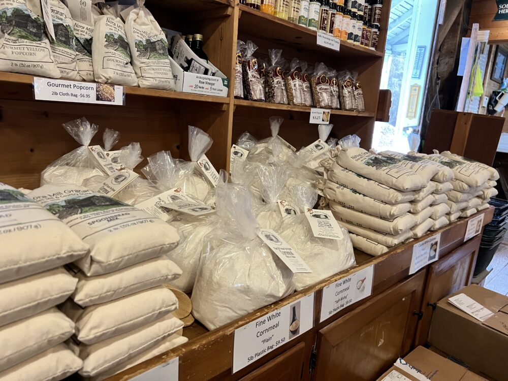 28 Best Things to Do in Helen, GA | The Common Traveler | image: packages of flours milled in Helen