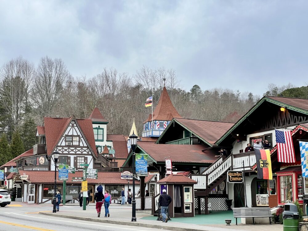 28 Best Things to Do in Helen, GA | The Common Traveler | image: Bavarian buildings in Helen