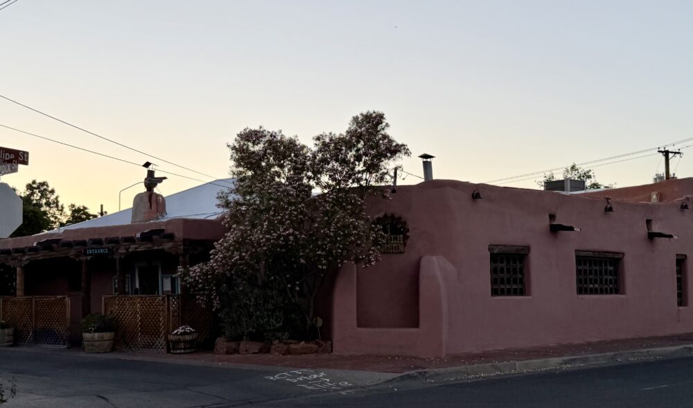 Haunted Albuquerque | The Common Traveler | image: adobe building High Noon Restaurant