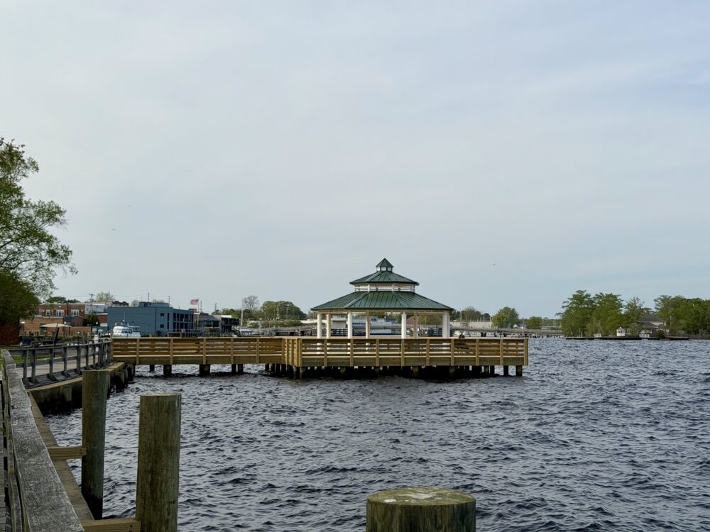Elizabeth City, NC: The Hidden Gem You've Been Driving Past (and Shouldn't) | The Common Traveler | image: waterfront pagoda