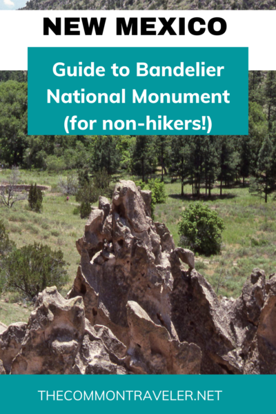 Guide to Bandelier National Monument | The Common Traveler shares her guide to this amazing spot. Not outdoorsy but like to see cool stuff? This is your guide to visiting Bandelier National Monument in New Mexico -- it is amazing and perfect for us non-outdoorsy people!