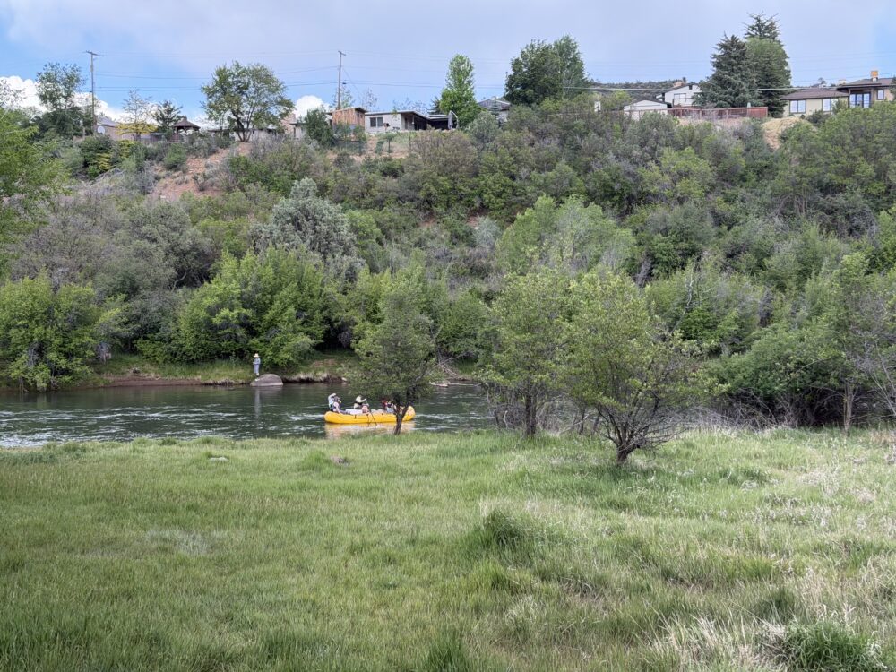 Durango, Colorado: Your Complete Guide | The Common Traveler | image: yellow raft on the Animas River