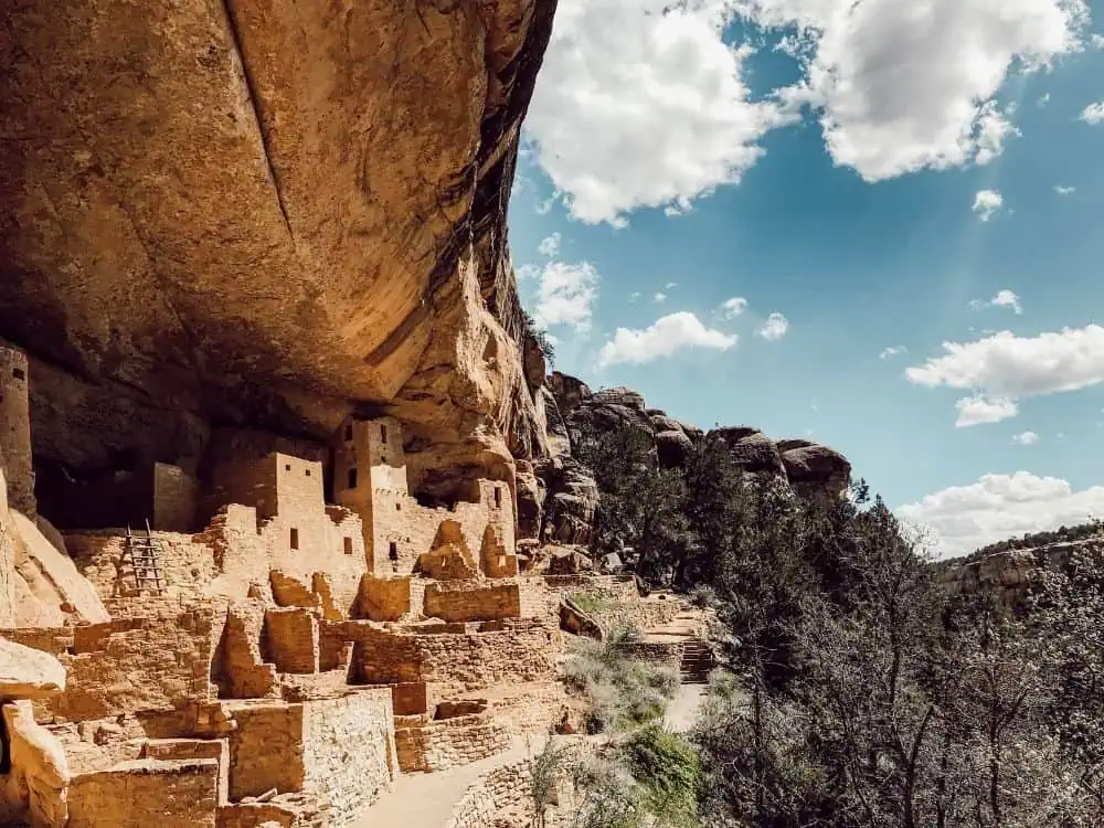 Durango, Colorado: Your Complete Guide | The Common Traveler | image: historic buildings in Mesa Verde National Park